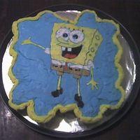 Second_Cake_-_Spongebob.jpg My First Cupcake Cake - my daughter's 13th birthday cake....