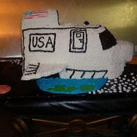 And Beyond Side view of the rocket.