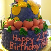 Basket Weave This was my first attempt at the basketweave and coloring chocolate and covering strawberries with it. It turned out really well. My sister...