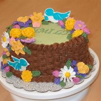 Wilton Course Ii Final This was my final for the Wilton Course II class. Not real excited about it, but thought I would share since I posted the rest of my Wilton...