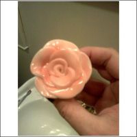 Fondant Rose I'm making my nieces 4th birthday cake...Tinkerbell. Wanted flowers of different kinds and decided to try my hand at making a fondant...