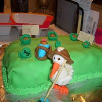 The Garden Of Life,,,,,,4Th Cake Ever Made.... fondant icing, devils food cake....