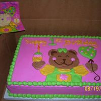 Bear Cake Made From Napkin Photo Made to copy the napkin