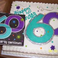 Happy 60Th Birthday Made from napkin