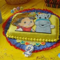 Little People Farm Cake 