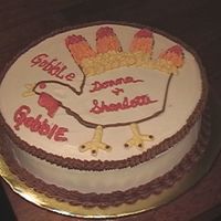 November Birthdays Group Cake Made this for my co-workers to help celebrate November birthdays.