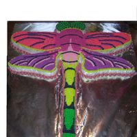 Dragonfly requested for a birthday..huge cake 3 feet long 2 feet wide...I cheated on the tail it is little debbie shortcake rolls