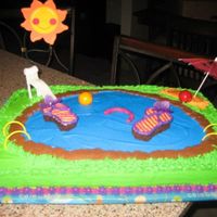 Relaxing At The Pool 