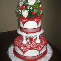 Happy 65Th Mom-mom and Pop-pop's 65th anniversary.....the party was cancelled due to the weather but the cake made it......after all what the...