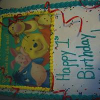 Winnie The Pooh Cake 