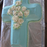 Cross Cake This is a cake I made for Easter.