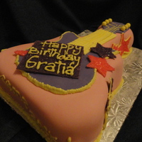 Camp Rock Guitar I made this for a little girl's 9th birthday. She loves camp rock !