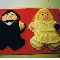 Bride & Groom This was for a Jack & Jill wedding shower.