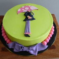 Sophisticated Mama Lime green Buttercream - Gumpaste decorations. Inspired by baby shower decorations (next).