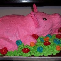 Roasted Pig - Side View 