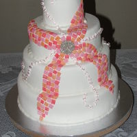 Mosaic Wedding Cake 