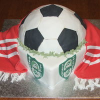 21St Soccer Cake 