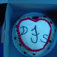 In-Laws Anniversary This is the cake I did for my husbands parents anniversary