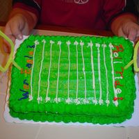 Football Field IRON BOWL PARTY CAKE!!!