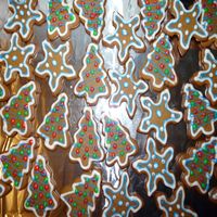 Christmas Gingerbread Gingerbread cookies I made for Christmas.