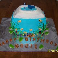 Fish Bowl Cake 