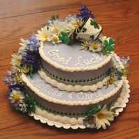 St Patrick's Day Bridal Shower This was a cake for a bridal shower on St Patrick's Day this year. Her colors were lilac/ lavender. I tried to tie in a "good...