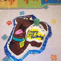 Scooby Doo I did this cake for my son's 3rd birthday on Saturday. He loves Scooby-doo!!!