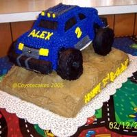 4X4 Truck I made this cake for my son's 2nd birthday.