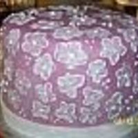 My First Cake Ever Made! This is my first attempt at a wedding cake, it's only a double layer 6" cake. It is a chocolate cake with buttercream filling,...