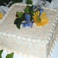 Spring Flowers, Side Cake 