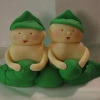 Two Peas In A Pod Closeup Here's the close-up of the babies.