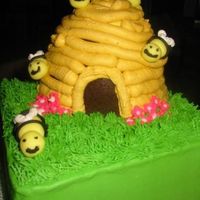 Beehive Cake I made this for my office's birthday celebration. It was my birthday month, and I collect bees, so that's why I chose this....