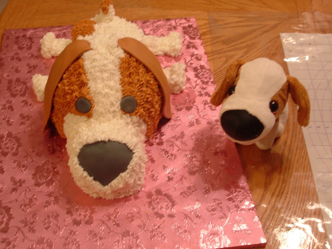 Puppy Love My friend asked me to make a cake that match her daughter's favorite toy