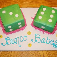 Bunco Babes Another Bunco cake!!!