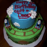 Thomas for my twin nephews. all buttercream