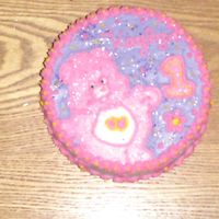 Care Bear Smash This is for my neice tomorrow. It's a 6 inch smash cake. Her and her sister are only two years apart, born on the same day and I get...