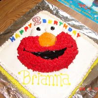 Elmo Cake This is my "first" cake that I did for someone other than my family. It was for my friend's daughter's 2nd bday. WASC...