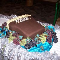 Pint Of Guiness Grooms Cake My brother asked for a groom's cake that looked like a pint of Guiness because he has been to Ireland several times and fell in love...