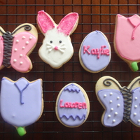 Easter Cookies NFSC with royal icing