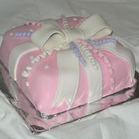 My First Fondant Cake! 