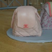 Chanel And Gucci Bag My first attempt at decorating with Fondant.