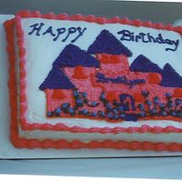 Castle Cake Not only did I make a carousel cake for my niece, I also did this one as well! There were so many people there that I am glad I decided to...