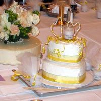 My First Tiered Cake I made this cake for my parents' 40th anniversary last August. It was my first attempt at a tiered cake, at smoothing buttercream, at...