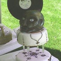 Shaun Of The Dead Themed Wedding Cake 