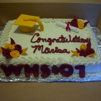 Weymouth High Graduation another copy of my daughter's cake