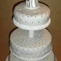 Lovely Hello,this is the second cake wich i am currently showing on the local bridal exhibition.All the visitors were very positiv.It is made of...