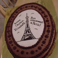 Bon Jour, Emily I promise this is my last cake post for a while. Iv'e been real busy this week and up to my ears in buttercream. My young children are...