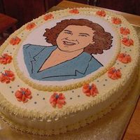 Portrait Buttercream Transfer Hi, this was my first time posting a picture and I didn't realize you could add a comment. This was done for my step grandmothers 85th...