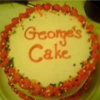 George's Cake I was making a 6" for my MIL (the pink cornelli one) on her birthday, when I found out my very hungry BIL was going to be there too!...