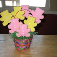 Bear Cookies NFSC with Royal Icing